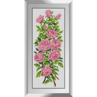 Картина алмазна вишивка Dream Art Гілочка троянд (DA-31466, Без підрамника)
