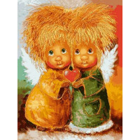 VK282 Малювання за номерами Сонячні купідончики Babylon VK282 Малювання за номерами Сонячні купідончики Babylon