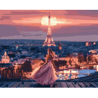 BK-GX39669 Картина за номерами На даху у Парижі