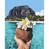 BK-GX40855 Картина за номерами Тропічний відпочинок