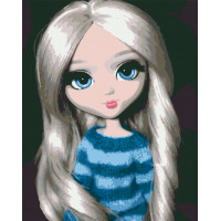 RB-0141 Картина за номерами Малена Riviera Blanca