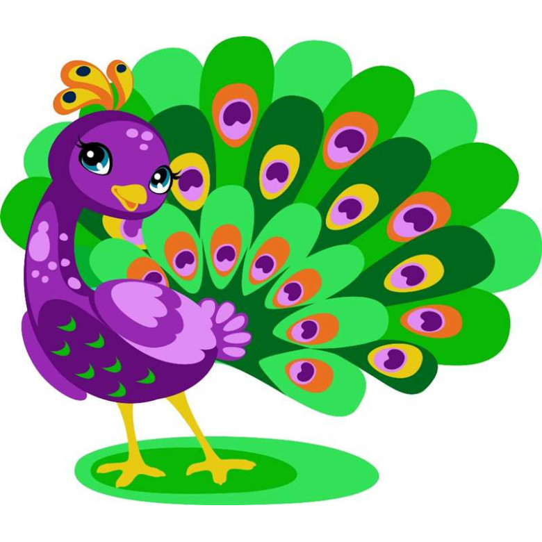 ASK054 Картина за номерами Павич ArtStory