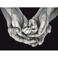 ASW197 Картина за номерами на дереві БатьківщинаArtStory