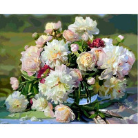 VP1431 Картина за номерами Мелодія півонійBabylon VP1431 Картина за номерами Мелодія півонійBabylon