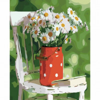 SR-B-SY6137 Картина за номерами Літні ромашкиStrateg SR-B-SY6137 Картина за номерами Літні ромашкиStrateg