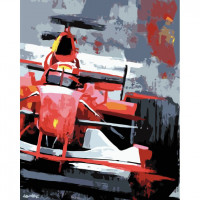 SR-B-VA-3432 Розмальовка для дорослих Червоний болідStrateg SR-B-VA-3432 Розмальовка для дорослих Червоний болідStrateg