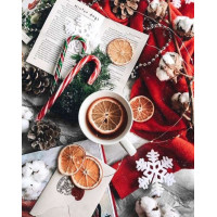 Алмазна вишивка My Art Новорічна естетика (MRT-TN1161, На підрамнику)