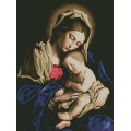 Картина мозаїка Dream Art Діва Марія (55 х 74 см) (DA-31501, Без підрамника)