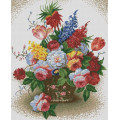 Набір алмазної мозаїки Dream Art Кошик квітів (53 х 65 см) (DA-31533, Без підрамника)