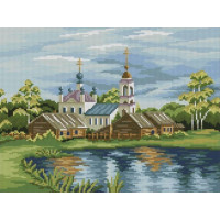 Алмазна живопис Dream Art Біля озера (31 х 41 см) (DA-31664, Без підрамника)