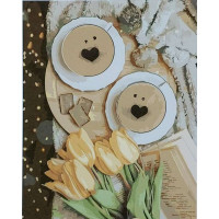 SR-SY6907 Картина за номерами Тюльпановий завтракStrateg