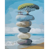 SR-B-SY6920 Розмальовки за номерами Незвичайний пляж Strateg SR-B-SY6920 Розмальовки за номерами Незвичайний пляж Strateg