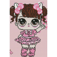 Мозаїка алмазна Алмазна мозаіка Лялька LOL (OSC029, Без підрамника) Мозаїка алмазна Алмазна мозаіка Лялька LOL (OSC029, Без підрамника)