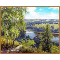 Уцінка NB959R Картина за номерами Дорога до річкиBabylon Уцінка NB959R Картина за номерами Дорога до річкиBabylon