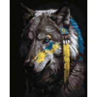 BK-GX47374 Картина за номерами ВовкRainbow Art BK-GX47374 Картина за номерами ВовкRainbow Art