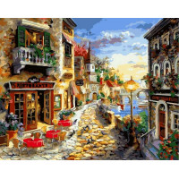 VP300 Картина за номерами Приморський бульвар Babylon