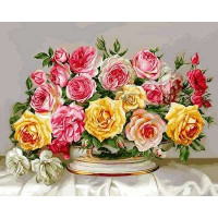 VP577 Розмальовки за номерами Рожева пишнота Babylon VP577 Розмальовки за номерами Рожева пишнота Babylon