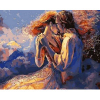 MR-Q555 Картина розмальовка Поцілунок з минулогоMariposa MR-Q555 Картина розмальовка Поцілунок з минулогоMariposa