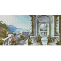 Алмазна живопис ТМ Алмазна мозаїка З видом на море (DM-092, Без підрамника)