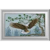 Алмазна мозаїка Dream Art Орел (повна зашивка, квадратне каміння) (DA-30226, Без підрамника)