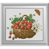 Набір вишивка алмазна Dream Art Кошик полуниці (квадратні камені, повна зашивка) (DA-30523, Без підрамника) Набір вишивка алмазна Dream Art Кошик полуниці (квадратні камені, повна зашивка) (DA-30523, Без підрамника)