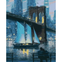AS0149 Картина розмальовка Місто, яке не спить ArtStory AS0149 Картина розмальовка Місто, яке не спить ArtStory