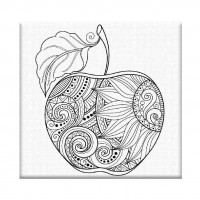 AR14 Картина розмальовка Яблуко (Без коробки) ArtStory AR14 Картина розмальовка Яблуко (Без коробки) ArtStory