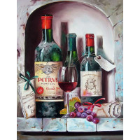 Картина зі страз ТМ Алмазна мозаїка Старовинні вина (DM-239, Без підрамника) Картина зі страз ТМ Алмазна мозаїка Старовинні вина (DM-239, Без підрамника)