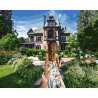 BK-GX24488 Картина розмальовка Іди за мною Винна долина (Без коробки)