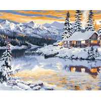 AS0378 Забарвлення за цифрами Чарівна зима ArtStory AS0378 Забарвлення за цифрами Чарівна зима ArtStory