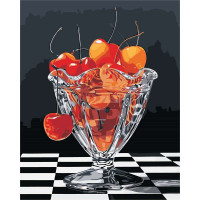 AS0464 Розмальовка за цифрами Черешня ArtStory AS0464 Розмальовка за цифрами Черешня ArtStory