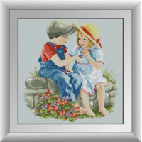 Алмазна вишивка Dream Art Чарівна парочка (DA-30735, Без підрамника)