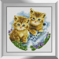 Картина алмазна вишивка Dream Art Руді кошенята (DA-31341, Без підрамника)