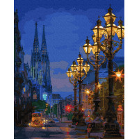 BK-GX35655 Малювання номерів Міські ліхтарі