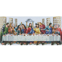 Картина із мозаїки Алмазна мозаїка Таємна вечеря (DVF1001, Без підрамника)