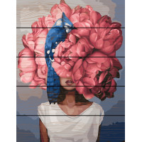 RA-GXT31826 Розмальовка за номерами Півонії. Емі Джадд Rainbow Art