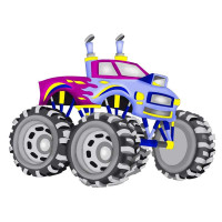 ASK028 Картина за номерами Всюдихід (Без коробки) ArtStory