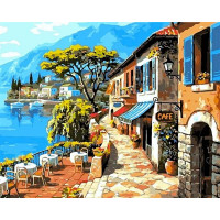 Алмазна вишивка My Art Іспанська набережна (TN982, На підрамнику) Алмазна вишивка My Art Іспанська набережна (TN982, На підрамнику)