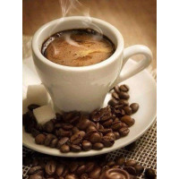 Набір вишивка алмазна ТМ Алмазна мозаїка Чашка кави еспресо (DMF-132, На підрамнику)