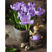 BK-GX43695 Картина за номерами Тендітні крокусиRainbow Art BK-GX43695 Картина за номерами Тендітні крокусиRainbow Art