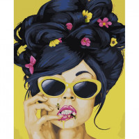 SR-B-VA-3436 Малювання за номерами Медові губиStrateg SR-B-VA-3436 Малювання за номерами Медові губиStrateg