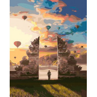 SR-B-SY6299 Картина за номерами На порозі небаStrateg