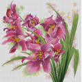 Картина алмазами Dream Art Цвітіння лілій (56 х 56 см) (DA-31553, Без підрамника)