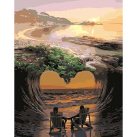 SR-SY6720 Малювання за номерами Море коханняStrateg SR-SY6720 Малювання за номерами Море коханняStrateg