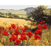 BK-GX45401 Картина за номерами Мальовничі лугиRainbow Art BK-GX45401 Картина за номерами Мальовничі лугиRainbow Art