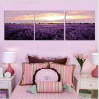 MT3063 Малюємо за номерами Триптих. Лавандове поле