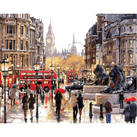 VP506 Картина за номерами Кам'яні леви Babylon