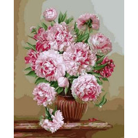 VP572 Картина за номерами Півоновий букет Babylon VP572 Картина за номерами Півоновий букет Babylon