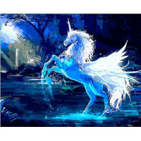 MR-Q298 Картина розмальовка Крижаний єдинорігMariposa MR-Q298 Картина розмальовка Крижаний єдинорігMariposa