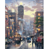 MR-Q1447 Картина розмальовка Пейзаж із минулого Mariposa